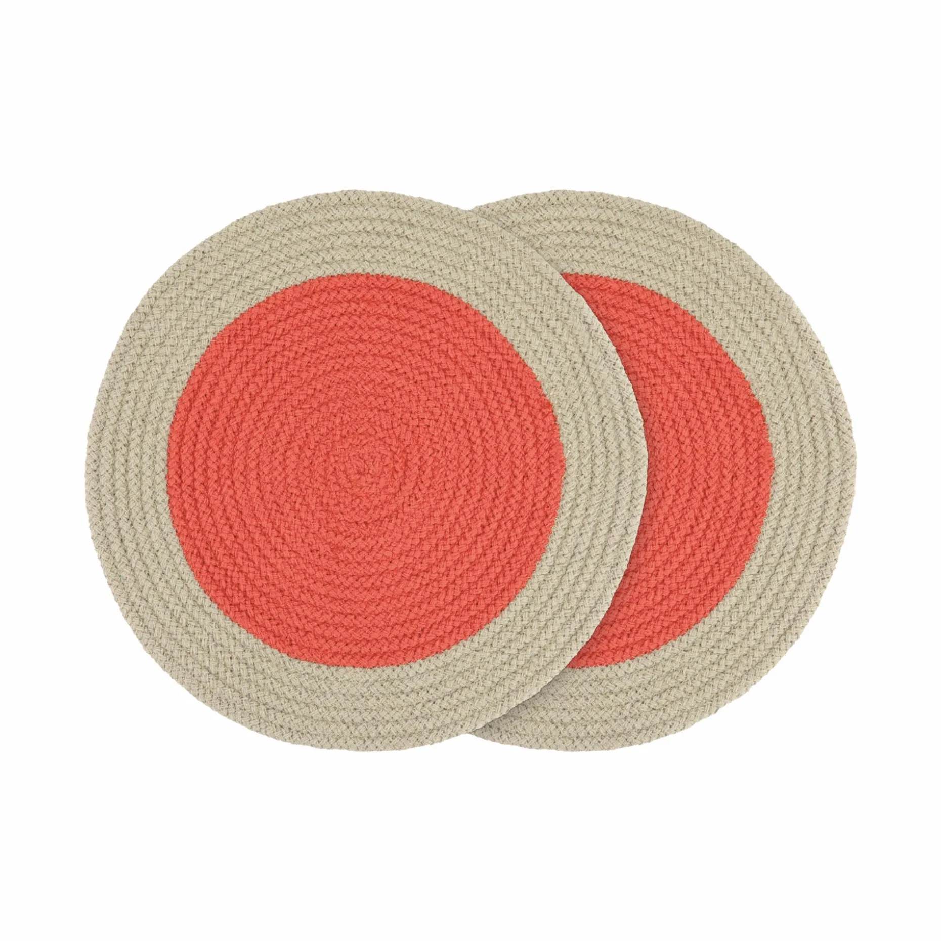 Baumwoll-Tischsets 'Raspberry', 2er-Set