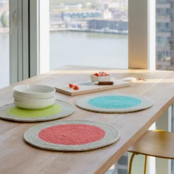 Baumwoll-Tischsets 'Raspberry', 2er-Set