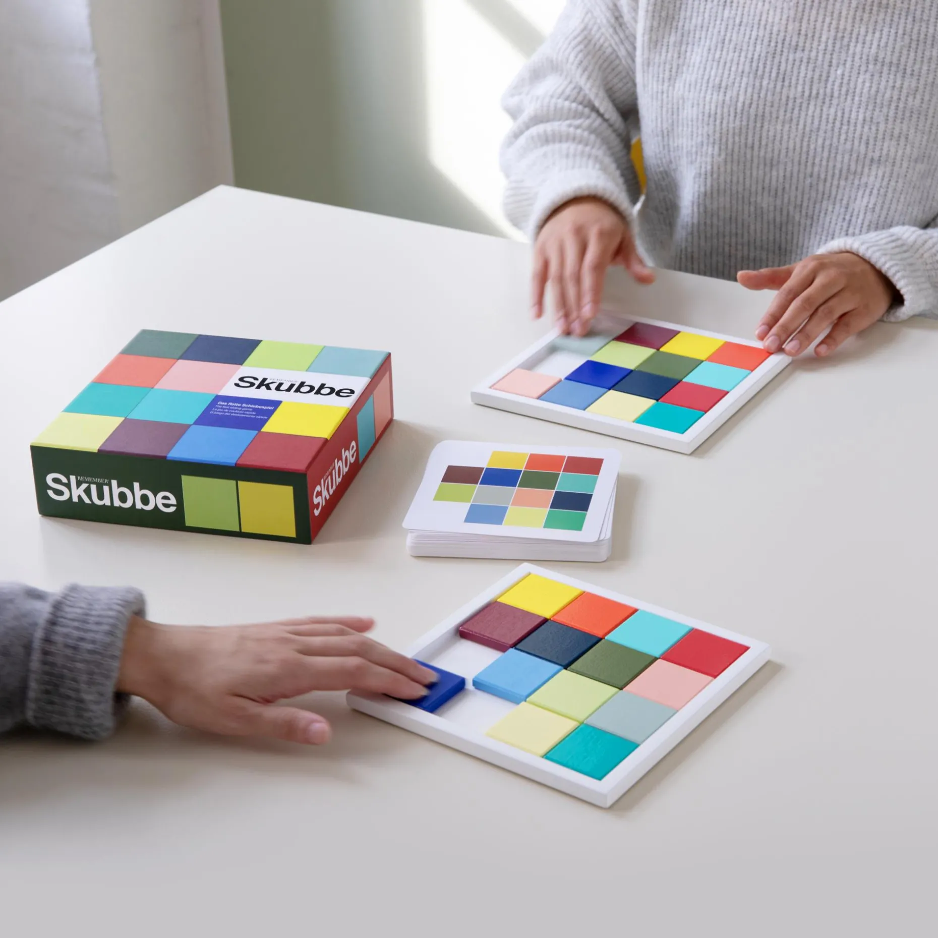 Das flotte Schiebespiel 'SKUBBE'