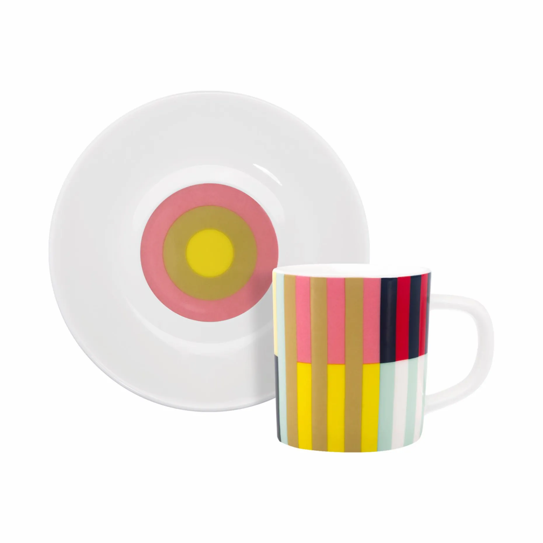 Espressotasse + Unterteller 'Havanna'