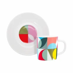 Espressotasse + Unterteller 'Solena'