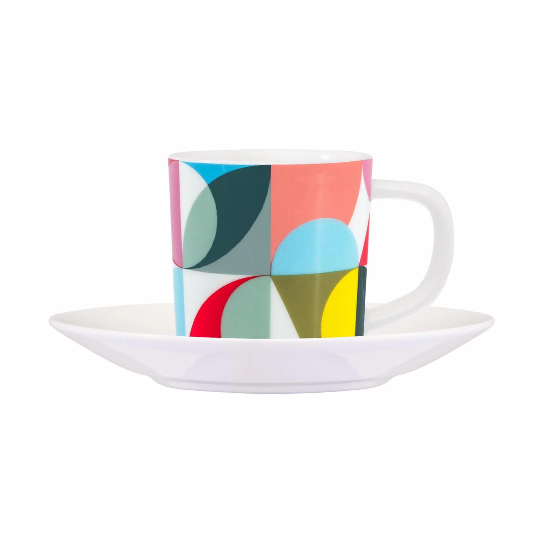 Espressotasse + Unterteller 'Solena'
