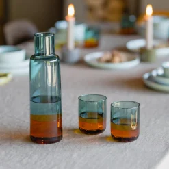 Glaskaraffe 'amber'