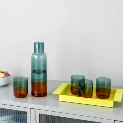 Glaskaraffe 'amber'
