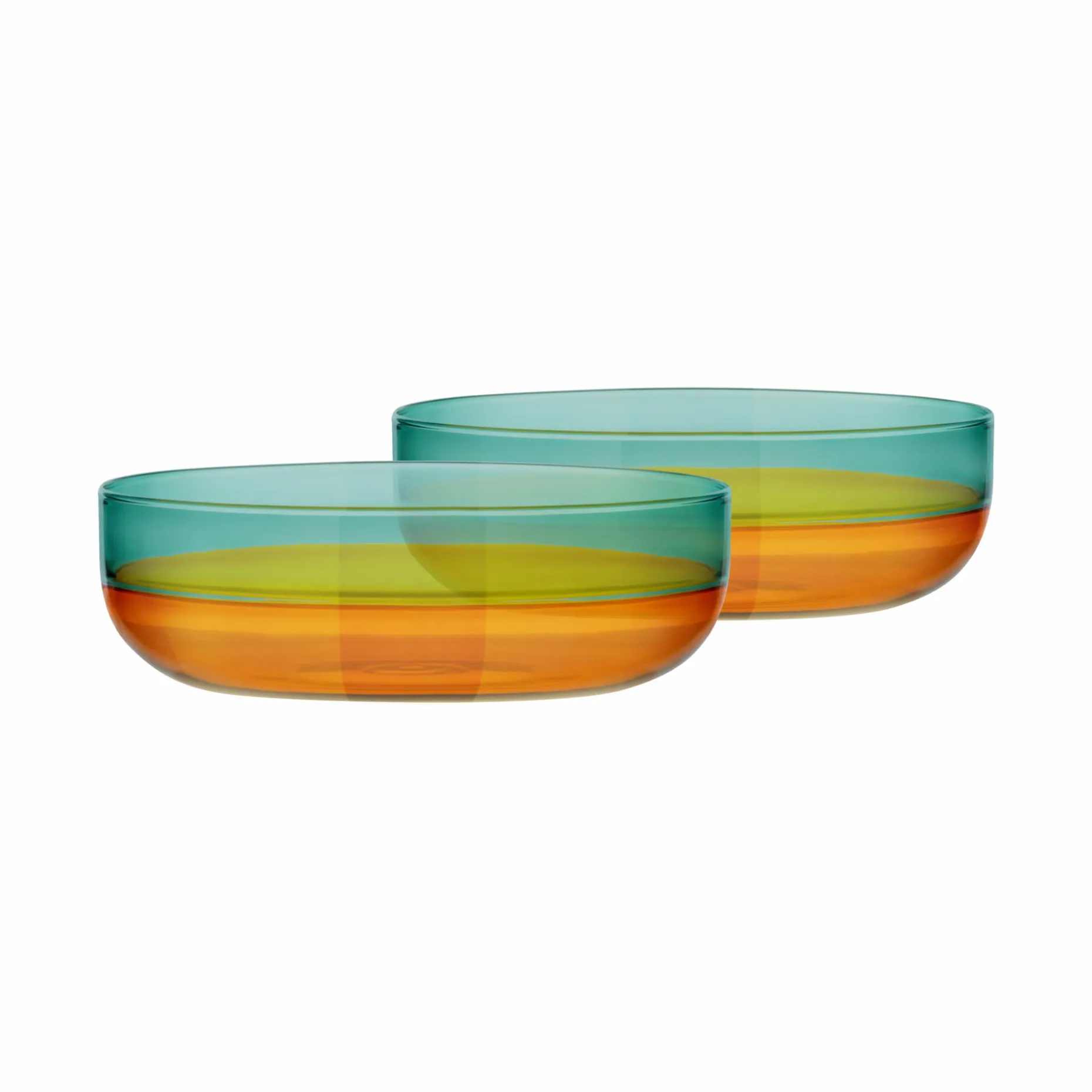 Glasschälchen 'amber', 2er-Set