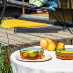 Glasschälchen 'amber', 2er-Set