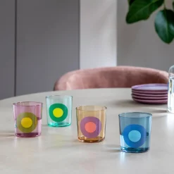 Gläser Dots, 4er-Set Nr. 2