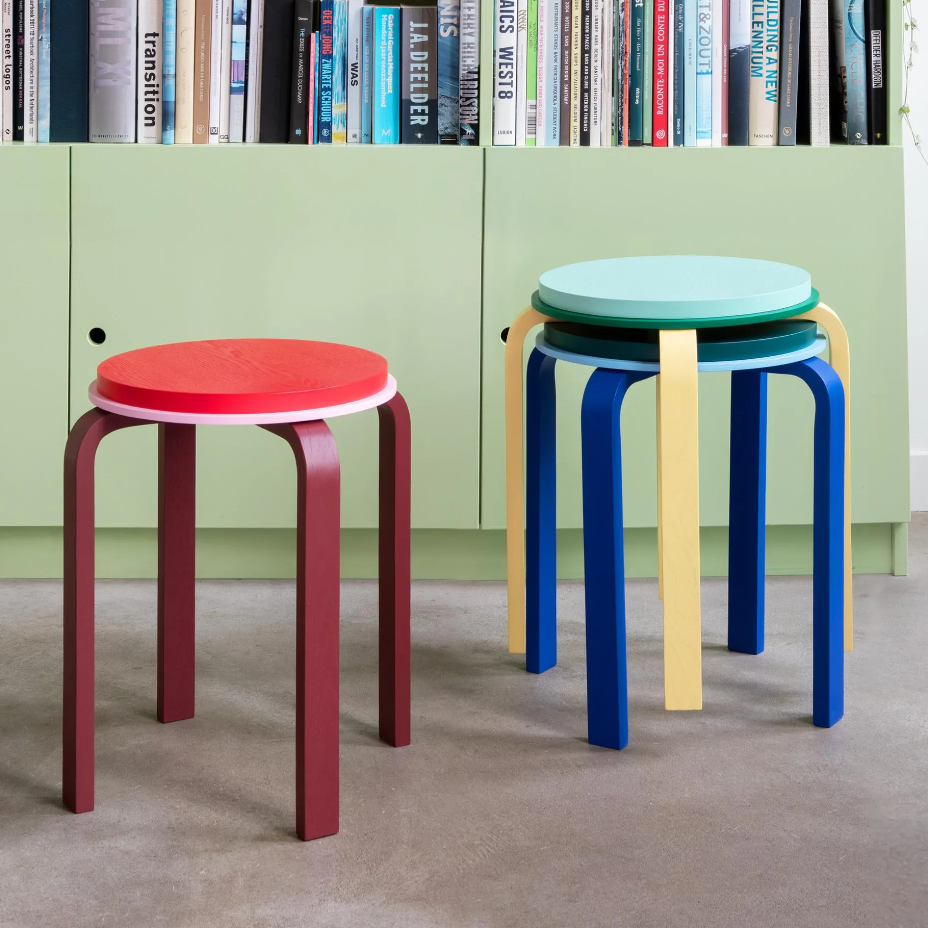 Hocker 'Max' blue
