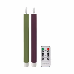 LED Stabkerzen-Set 'Ruka'