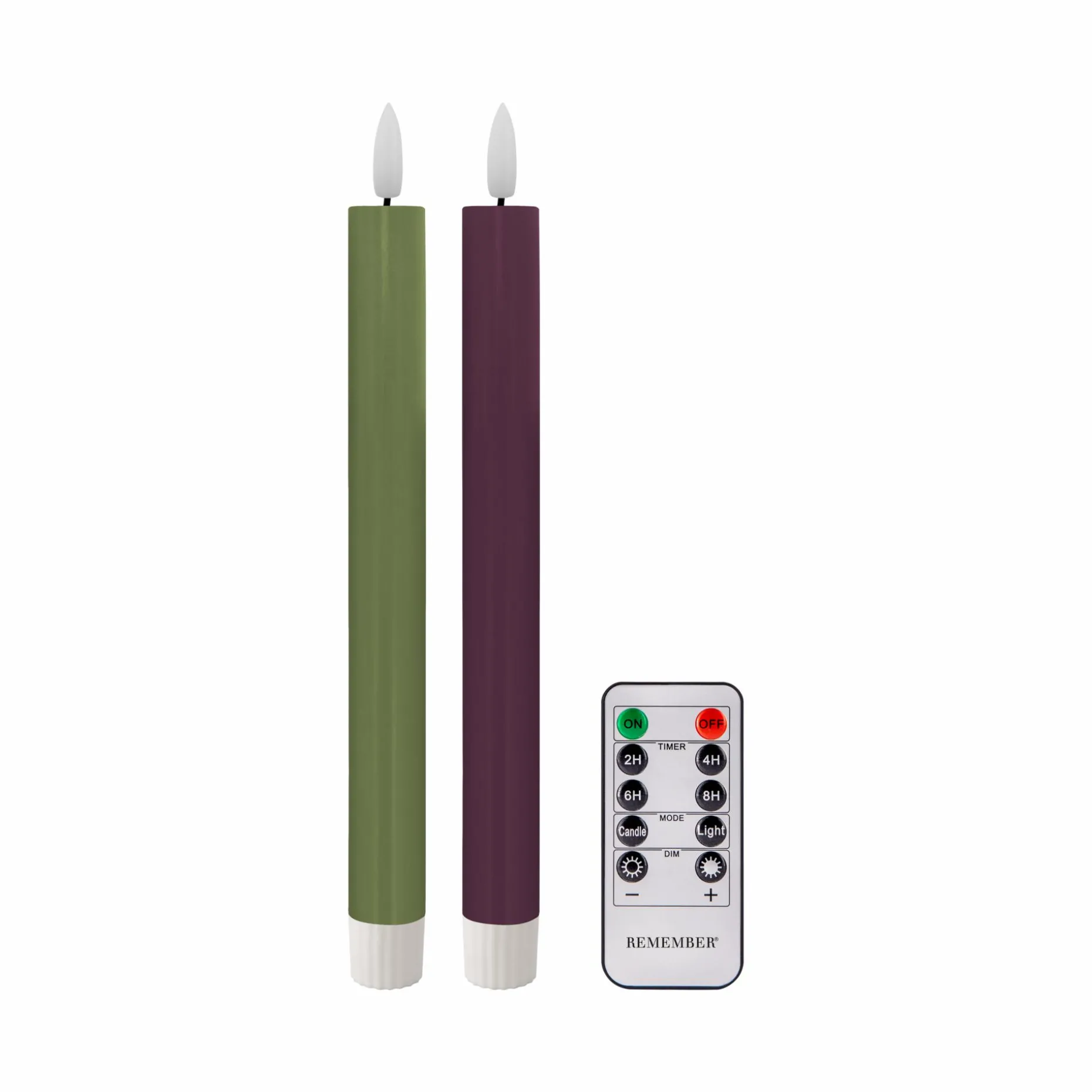 LED Stabkerzen-Set 'Ruka'