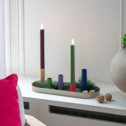 Magnetischer Kerzenhalter 'Luna oval'