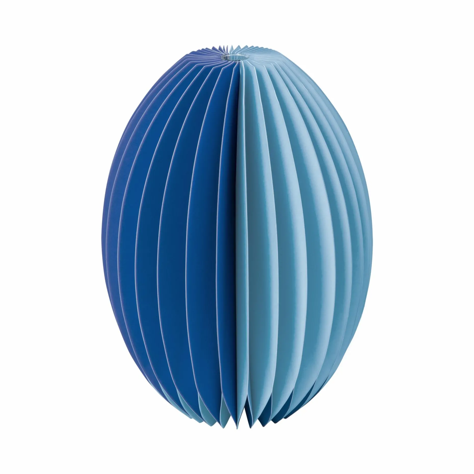 Papiervase 'Yuki' blue
