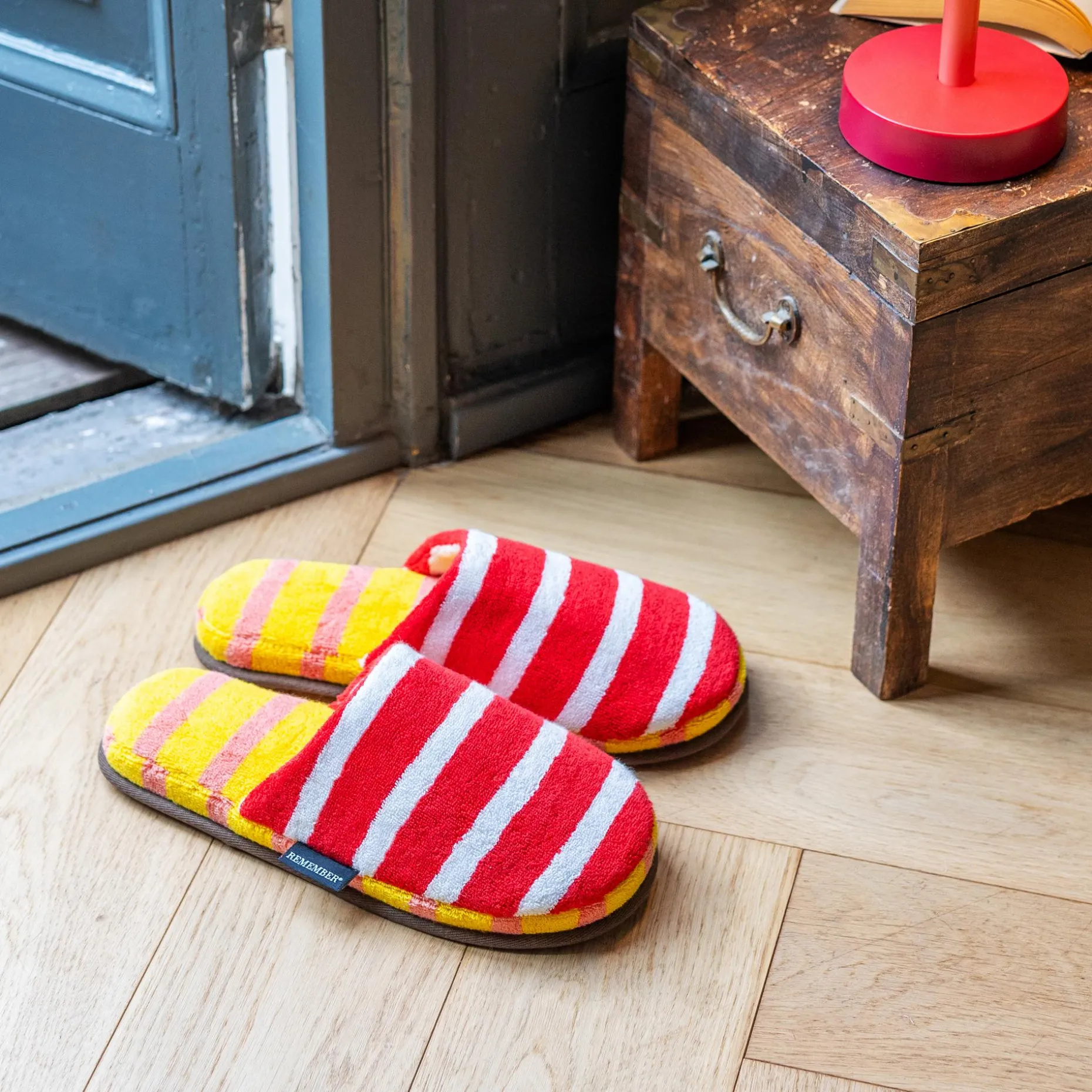 Slipper 'Mello' red, Gr. 35-39