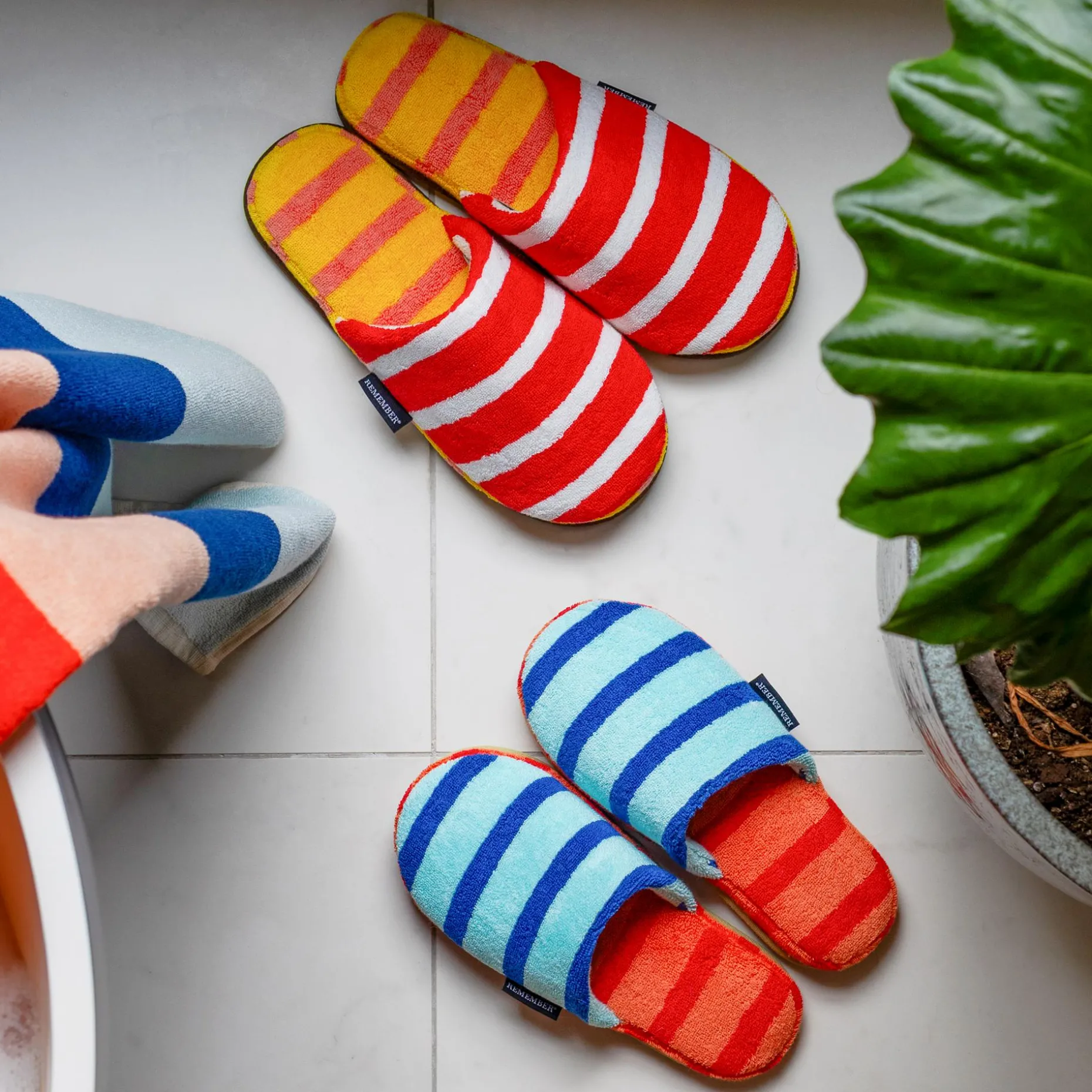 Slipper 'Mello' red, Gr. 40-45