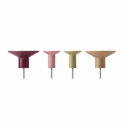 Wandhaken-Set 'Fuchsia', 4-tlg.