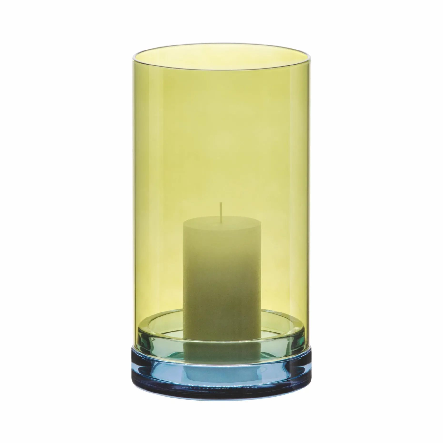 Windlicht groß 'Lucius' lime